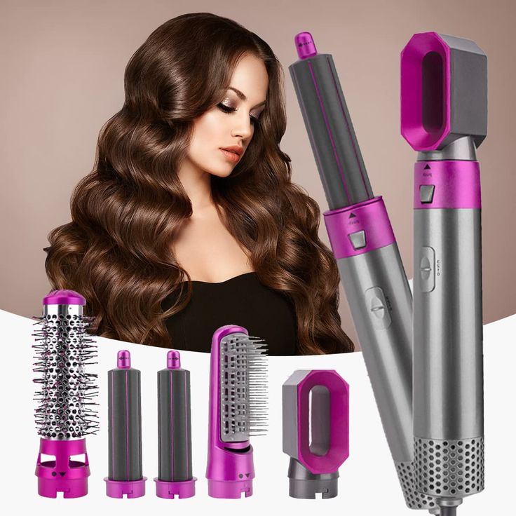Hot Hair Brush (5-in-1)