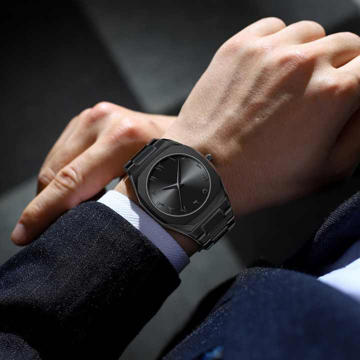 Black Premium Arabic Aura Watch