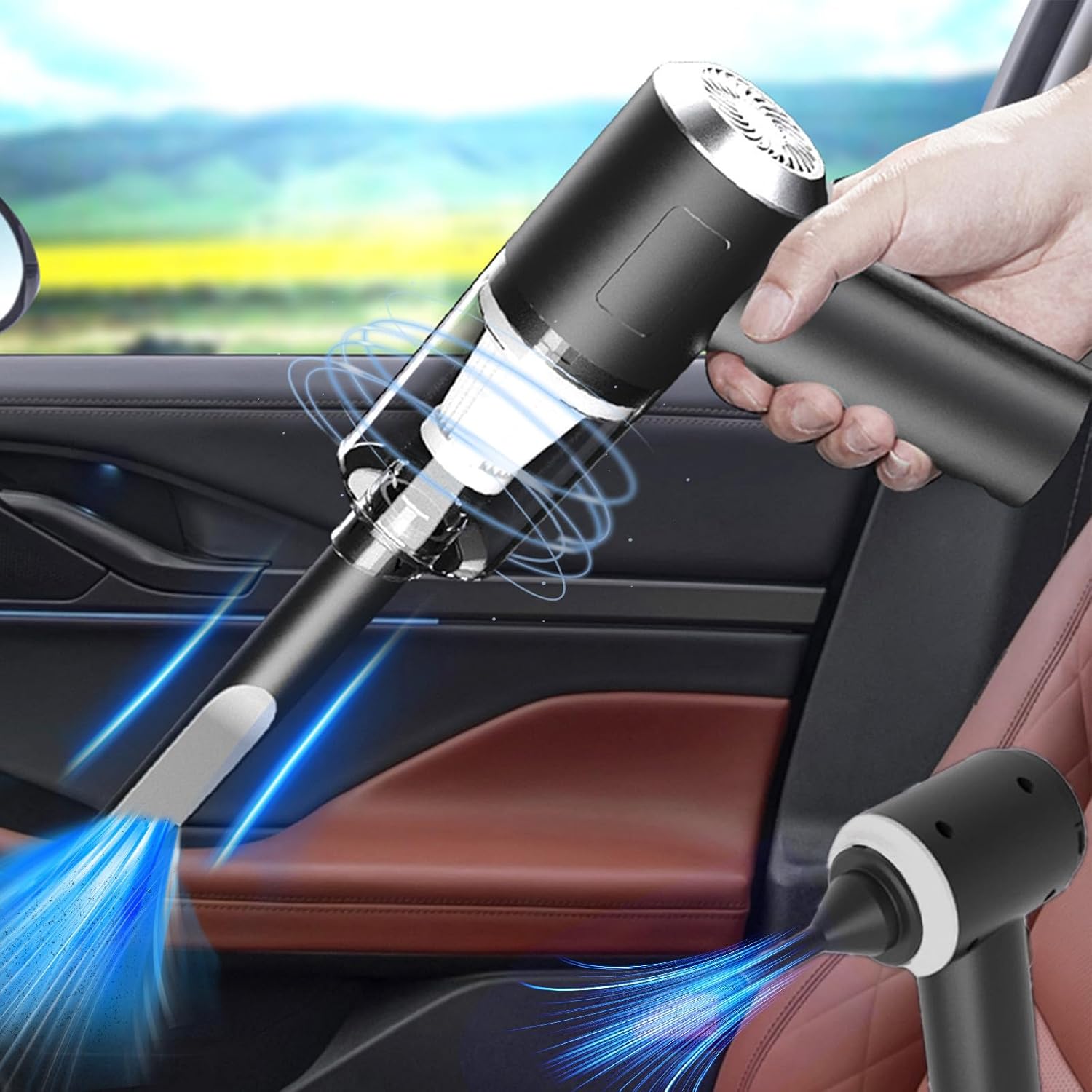 Powerful Mini Wireless Vacuum Cleaner